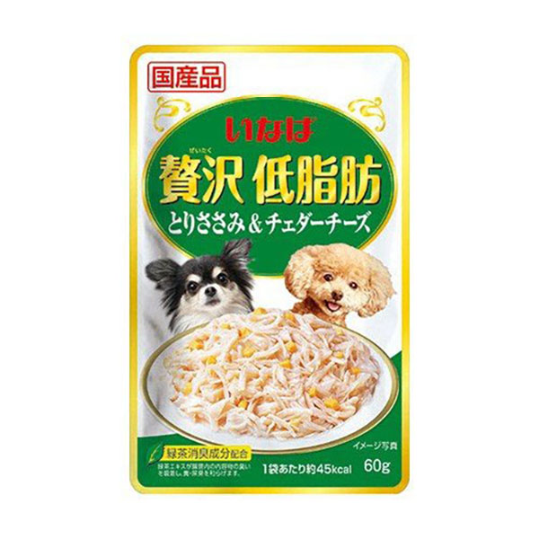 Inaba Luxury Low Fat Torisami & Cheddar Cheese 60g Inaba Luxury Low Fat Torisami & Cheddar Cheese 60g