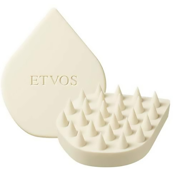 Etvos Relaxing Massage Brush #Light Beige 日本Etvos头皮按摩器按摩头皮舒筋活血防止脱发白发放松提拉紧致脸部肌肤