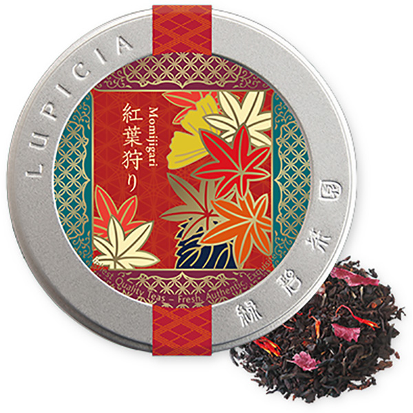 Lupicia Momijigari 50g limited tin 日本Lupicia秋季限定苹果杏子红茶混合茶品 50g散茶罐装 限定款 Lupicia Momijigari 50g limited tin 日本Lupicia秋季限定苹果杏子红茶混合茶品 50g散茶罐装 限定款