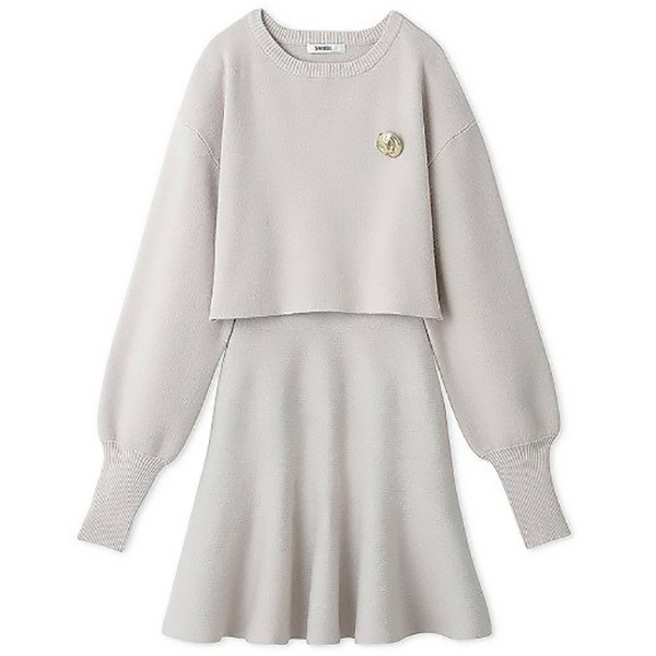 SNIDEL Mini Flared Skirt SET UP #SWNO225047