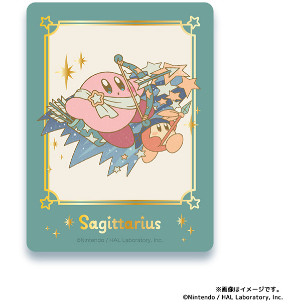 KIRBY Horoscope Collection Die-cut Sticker Mini (9) Sagittarius