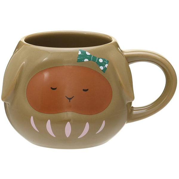 Starbucks 2023 Mug Daruma Moca Rabbit 237ml.