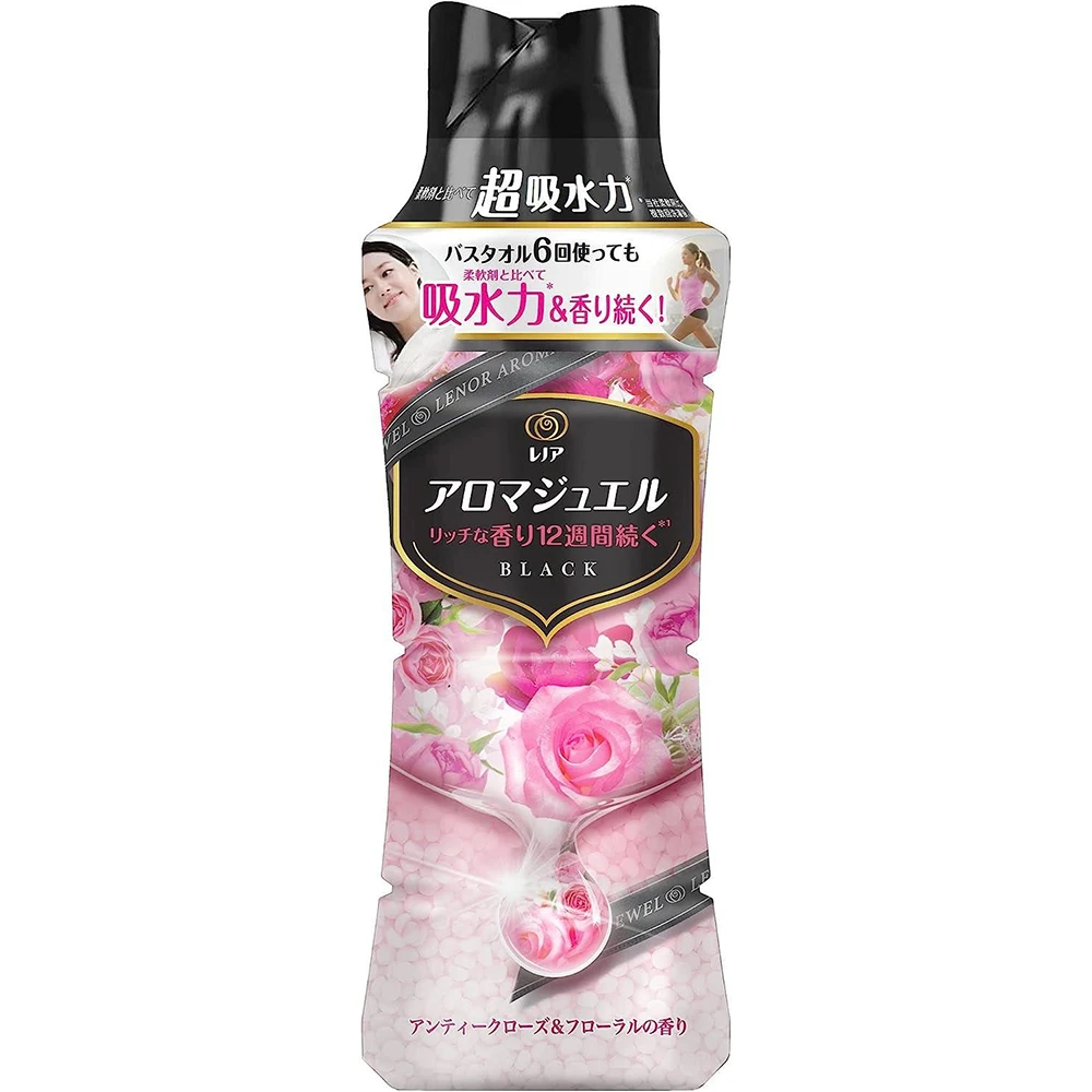 Lenor Happiness Aroma Jewel #Antique Rose & Floral 420ml Lenor衣服香氛剂留香珠衣物芳香珠子钻光奢华盛放玫瑰香氛