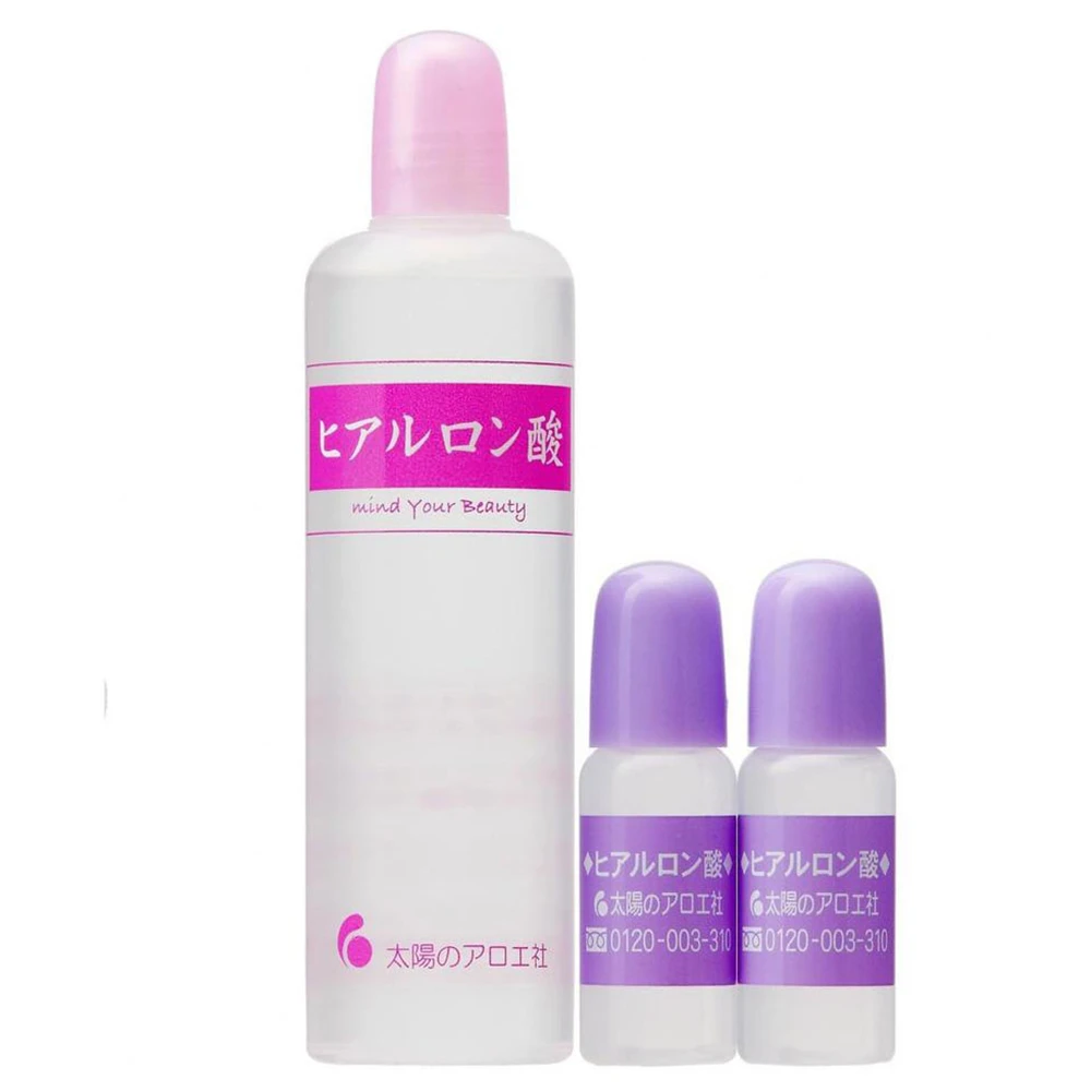 Taiyo Aloe Hyaluronic Acid太阳社玻尿酸原液10ml和限定套装80ml+10mlx2