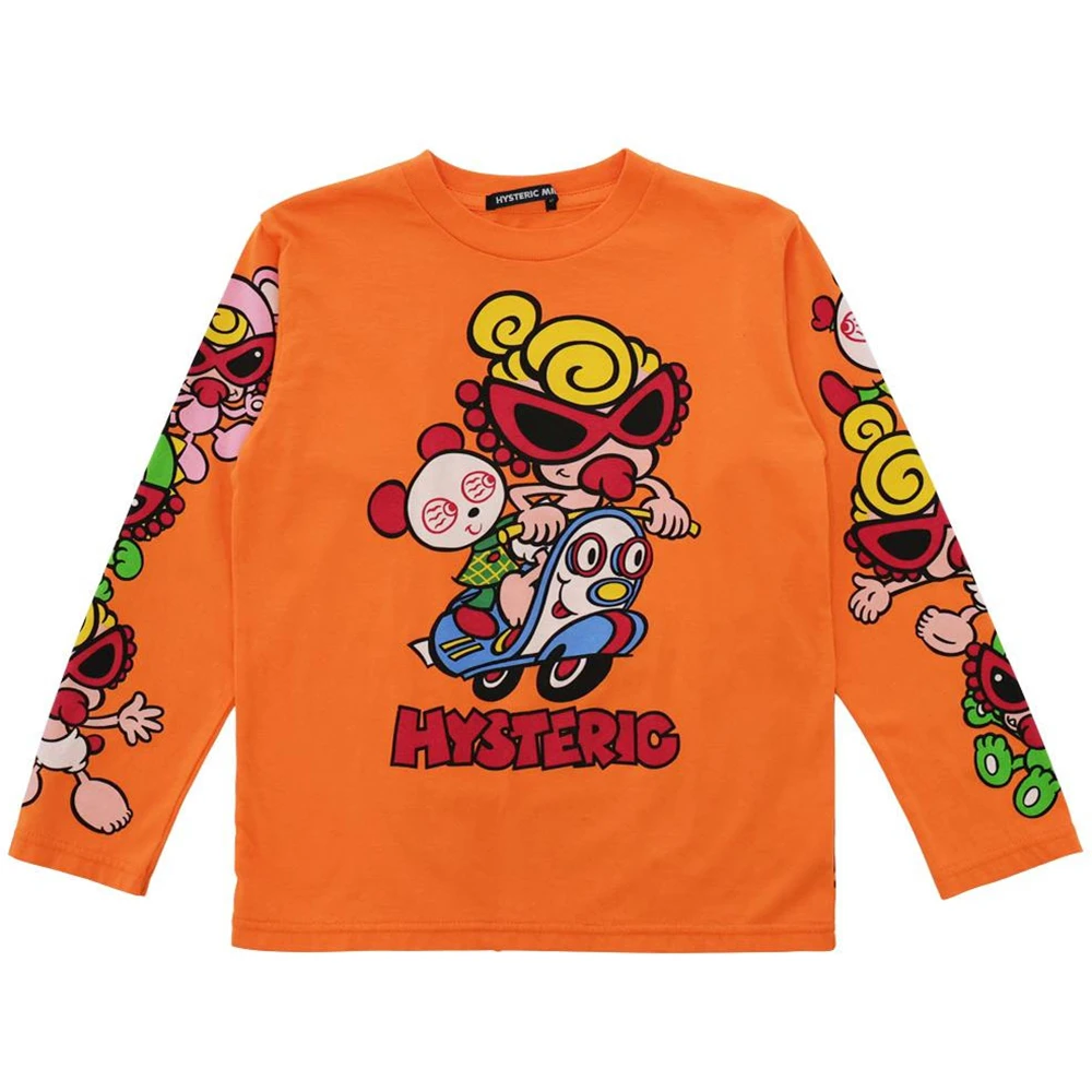 Hysteric Mini Mini & Friends Long Sleeve T-Shirt Product Code: 1334013565614