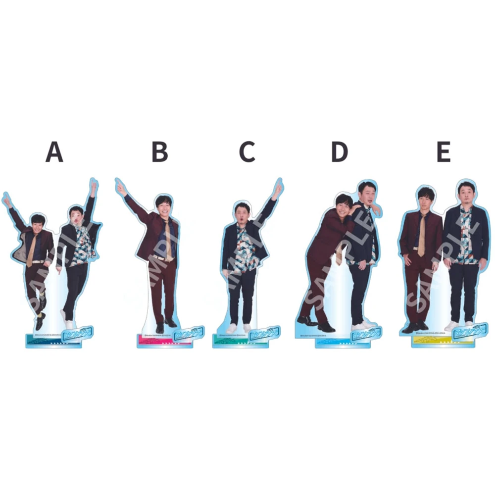 Machine Guns Complete Set Of 5 Acrylic Stands (A, B, C, D, E)