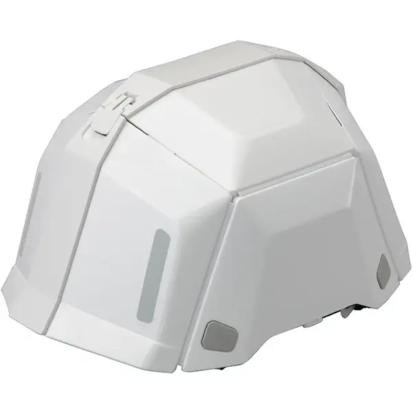 Toyo Safety (Toyo Safety) Toyo Folding Helmet Bloom Ii No.101 White 超轻可折叠便携白色加强版头盔下工地防灾应急车载野外旅游探险户外运动旅行安全帽