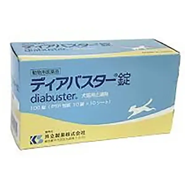 Kyoritsu Diabuster 100 tablets 猫犬用止泻剂