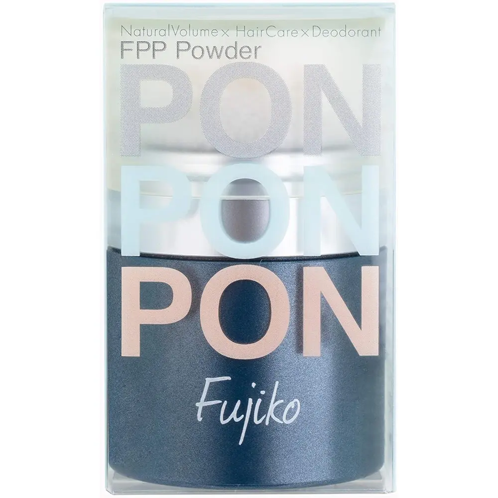 New Fujiko Pon Pon Powder头发蓬松粉 Fuji蓬蓬粉头皮除油粉油性头皮必须拥有8.5g