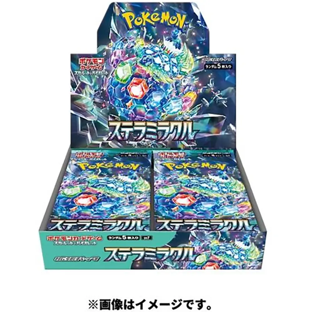 Pokemon Card Game Scarlet & Violet Expansion Pack Stella Miracle BOX [Release Date: July 19, 2024] 4521329331676