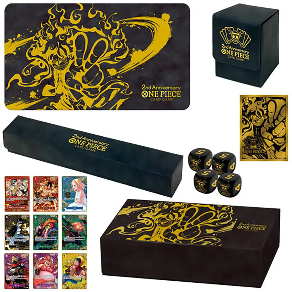 Premium Bandai ONE PIECE Card Game 2nd Anniversary Set