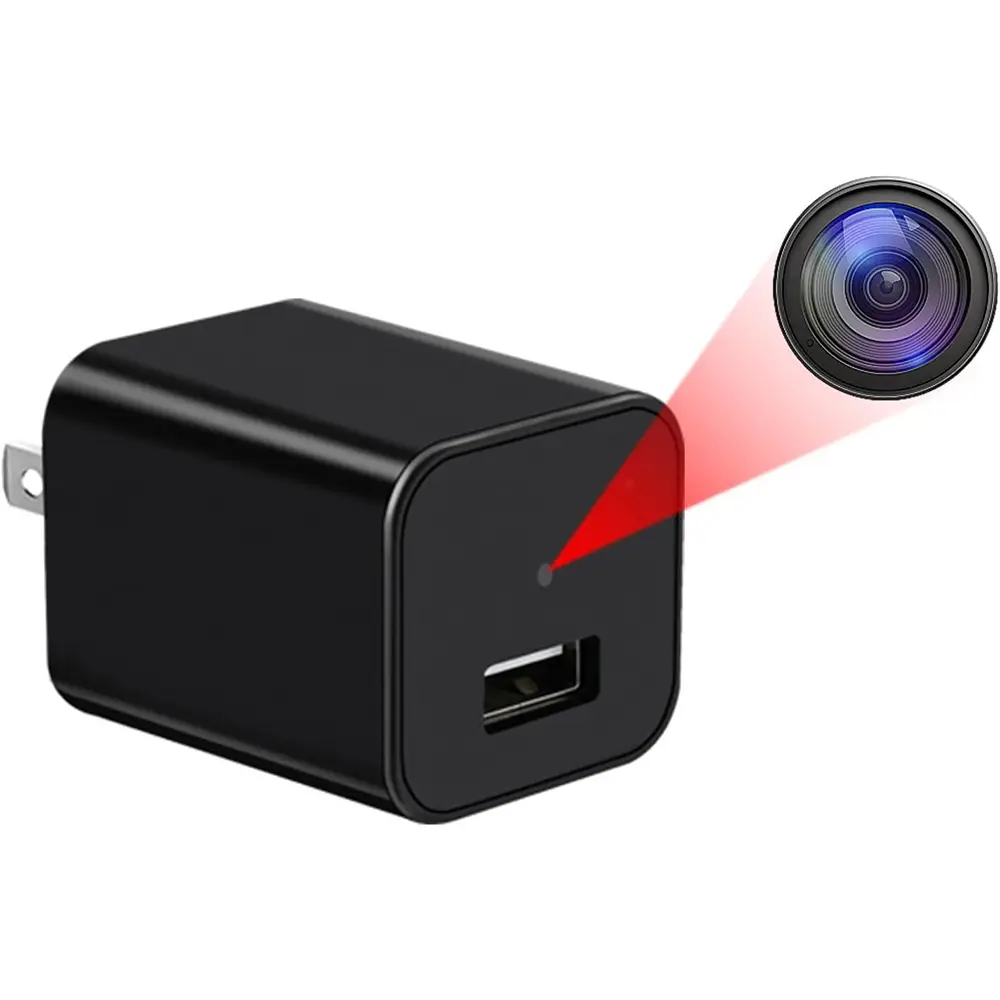 Lxmimi Hidden Camera, 1080P Small Camera Usb Charging