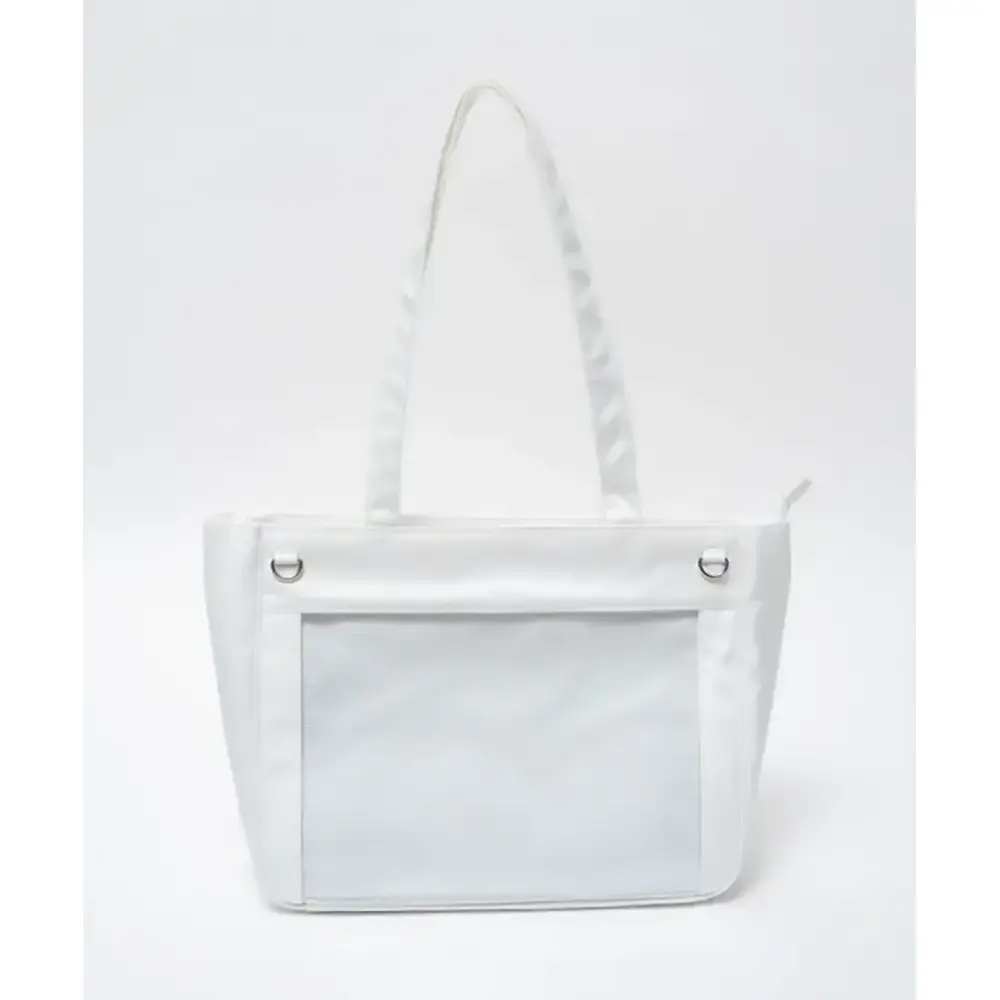 Wego Tokimeki Plain Pain Bag S [Some Stores Limited] #White