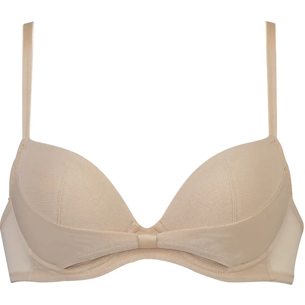 Wacoal Ribbon Bra – Durable Fit, 3/4 Cup Bra #BE, Size D75 Wacoal Ribbon Bra – Durable Fit, 3/4 Cup Bra #BE, Size D75