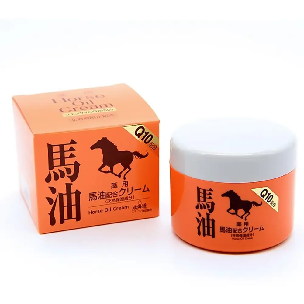 Showa Shinzan Bear Ranch Medicinal Horse Oil Cream, 90g
