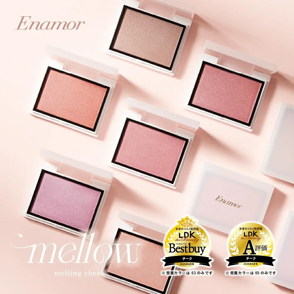 Enamor Mellow Melting Cheek (Powder Cheek Color) [Produced by Kajieri]