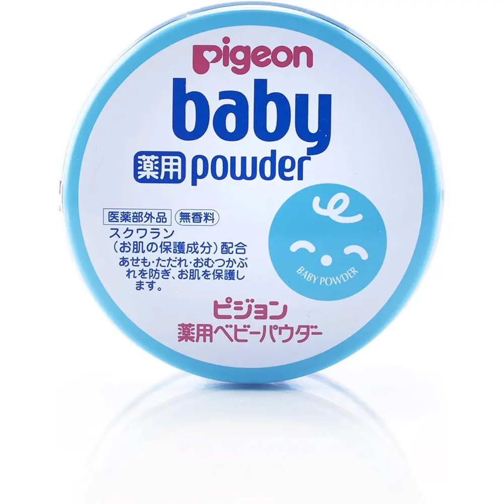 Pigeon Medicated Baby Powder Blue Can, 150g Pigeon Medicated Baby Powder Blue Can, 150g
