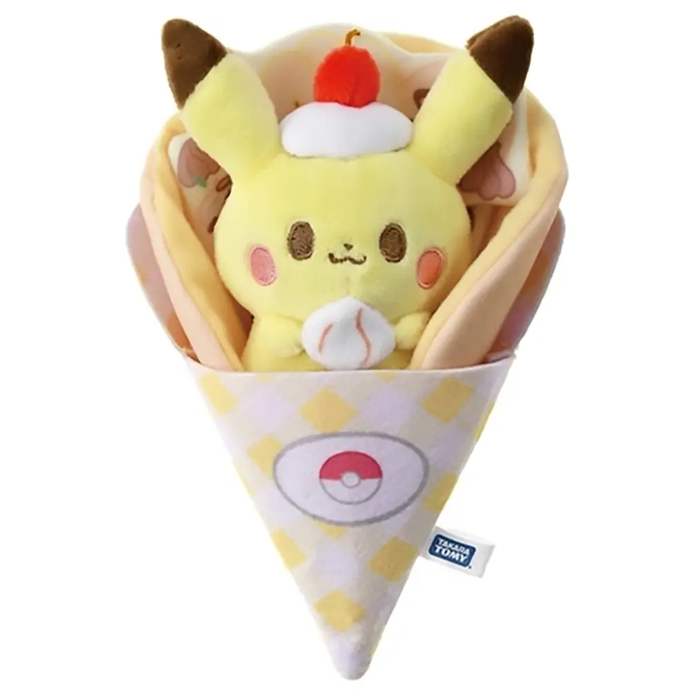 Pokemon Pokepiece Kurukuru Crepe Plush Pikachu Pokemon Pokepiece Kurukuru Crepe Plush Pikachu