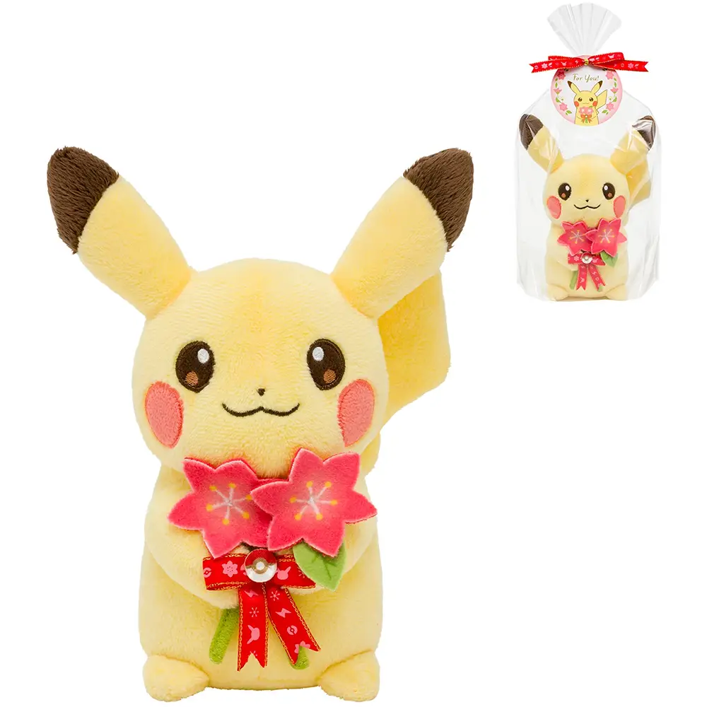 Pokemon Plush For You! Pikachu and Gracidea Flower Pokemon Plush For You! Pikachu and Gracidea Flower
