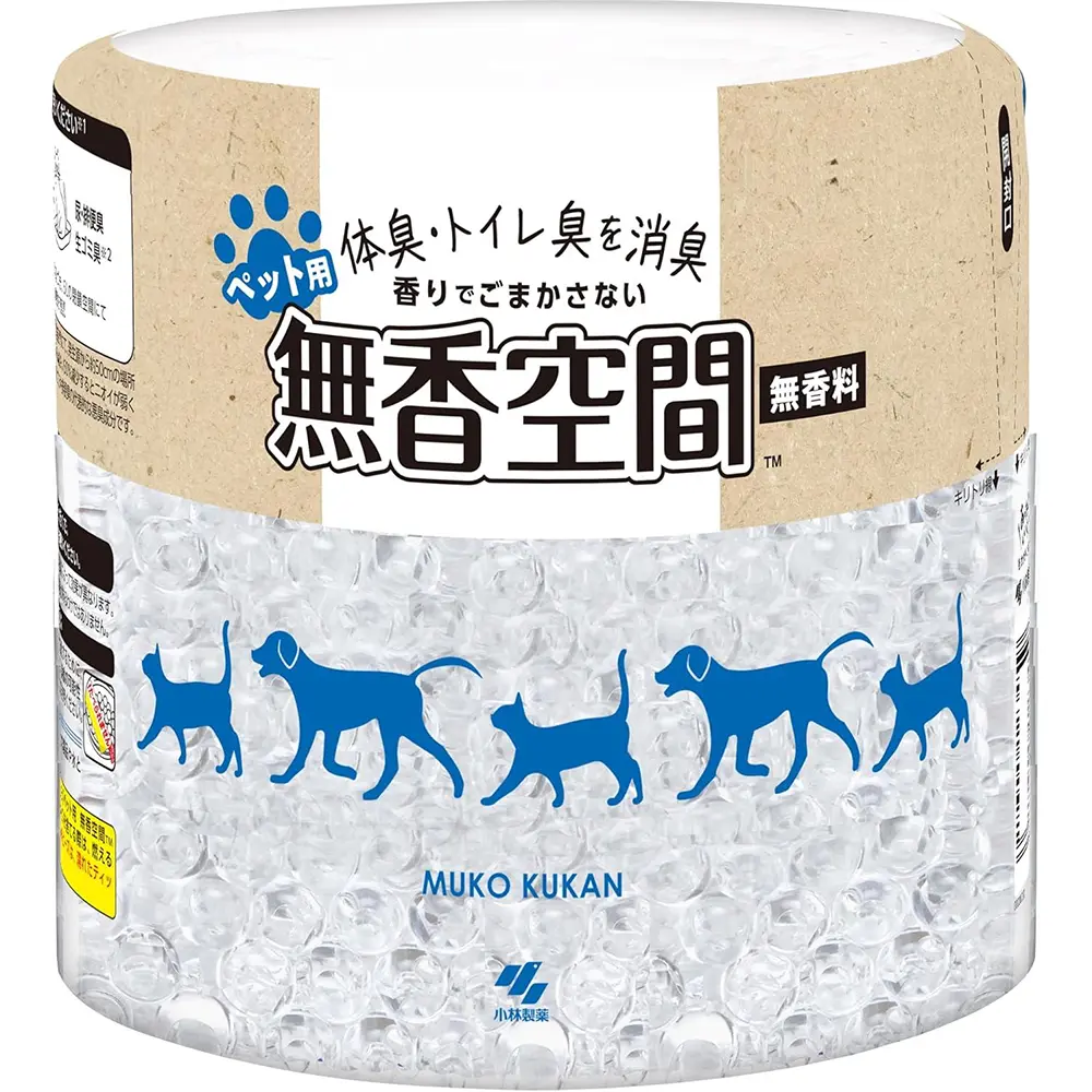 Mukou Kuukan Unscented Deodorizer for Pets, 470g Mukou Kuukan Unscented Deodorizer for Pets, 470g