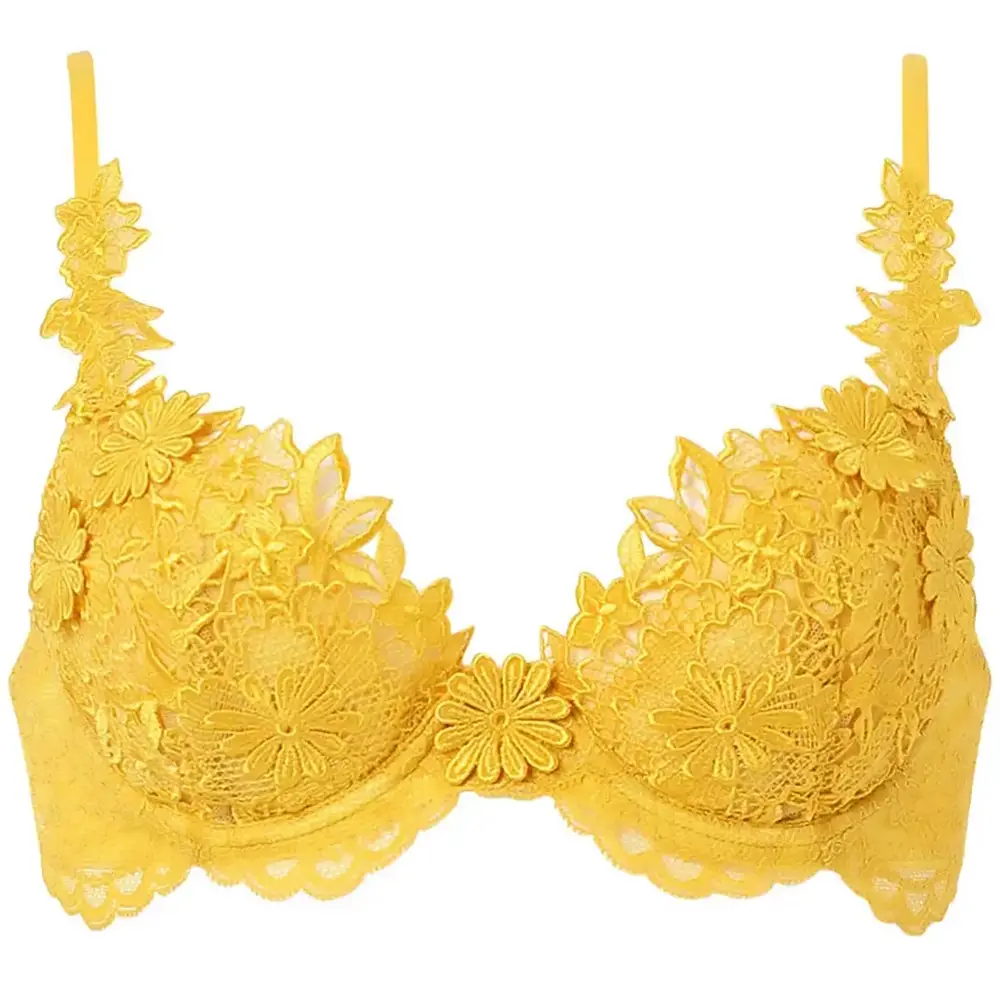 Yue Push Up 3/4 Cup Bra #YE D75 Yue Push Up 3/4 Cup Bra #YE D75