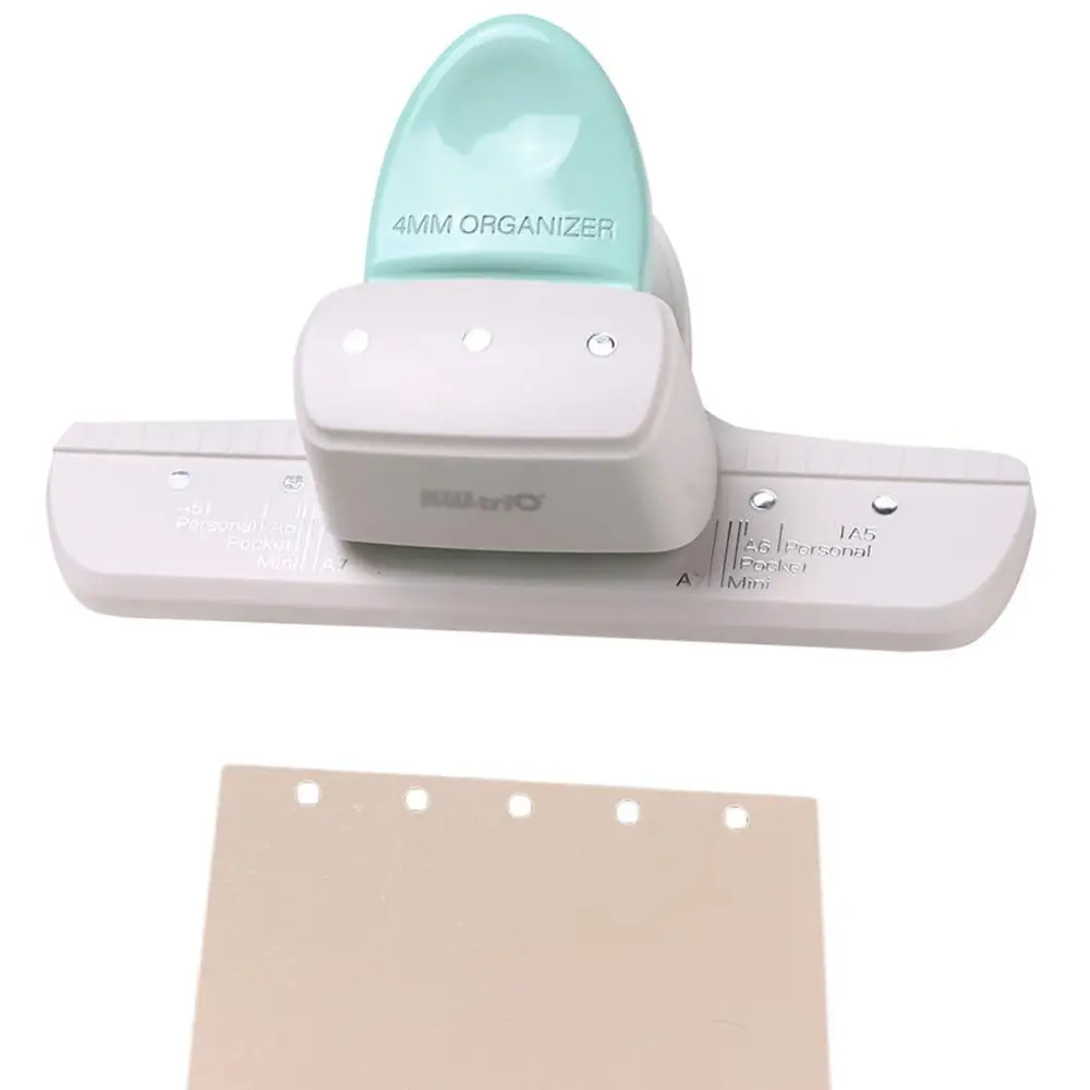 Renjzle Loose Leaf Hole Punch 4mm Portable Renjzle Loose Leaf Hole Punch 4mm Portable