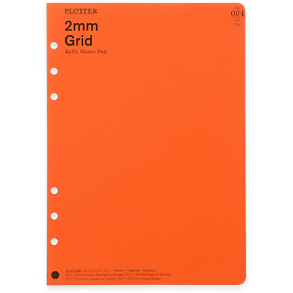 POTTER 004 Refill Memo Pad 2Mm Grid 80 Sheets A5 Size (77716418) POTTER 004 Refill Memo Pad 2Mm Grid 80 Sheets A5 Size (77716418)