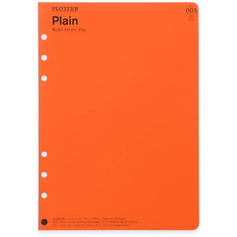Potter 003 Refill Memo Pad Plain 80 Sheets A5 Size (77716414) Potter 003 Refill Memo Pad Plain 80 Sheets A5 Size (77716414)