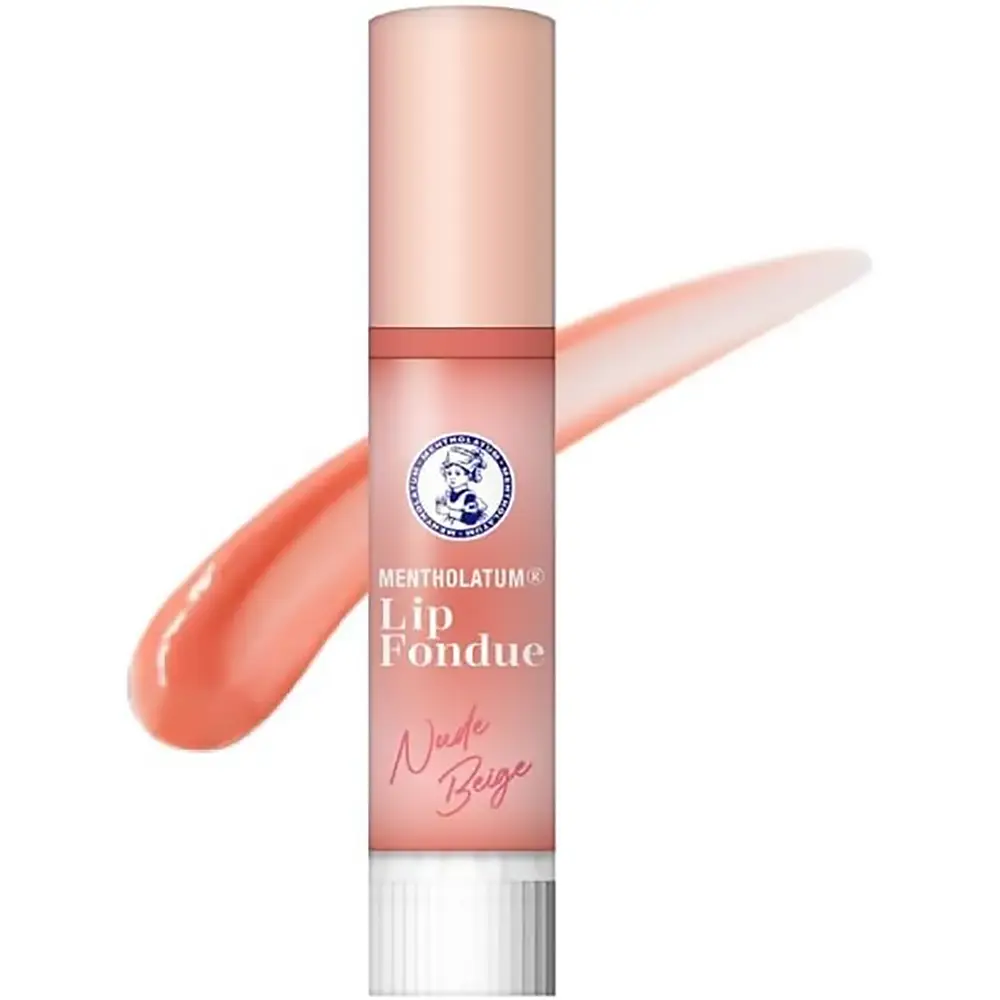 Mentholatum Lip Fondue Nude Beige 3.2g Fusion Floral Scent Mentholatum Lip Fondue Nude Beige 3.2g Fusion Floral Scent