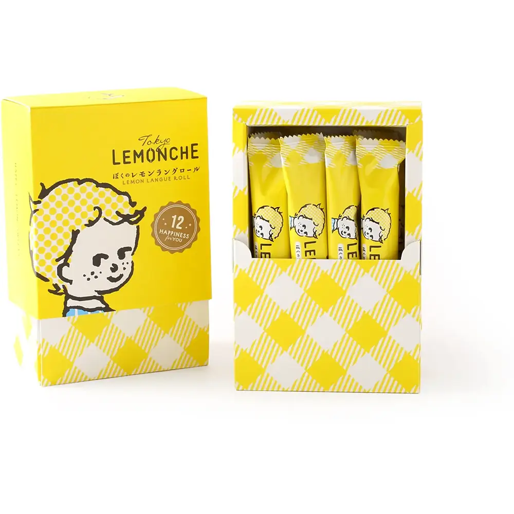 Tokyo Lemonche My Lemon Lang Rolls (12 Pieces) #Minimum 2 Tokyo Lemonche My Lemon Lang Rolls (12 Pieces) #Minimum 2