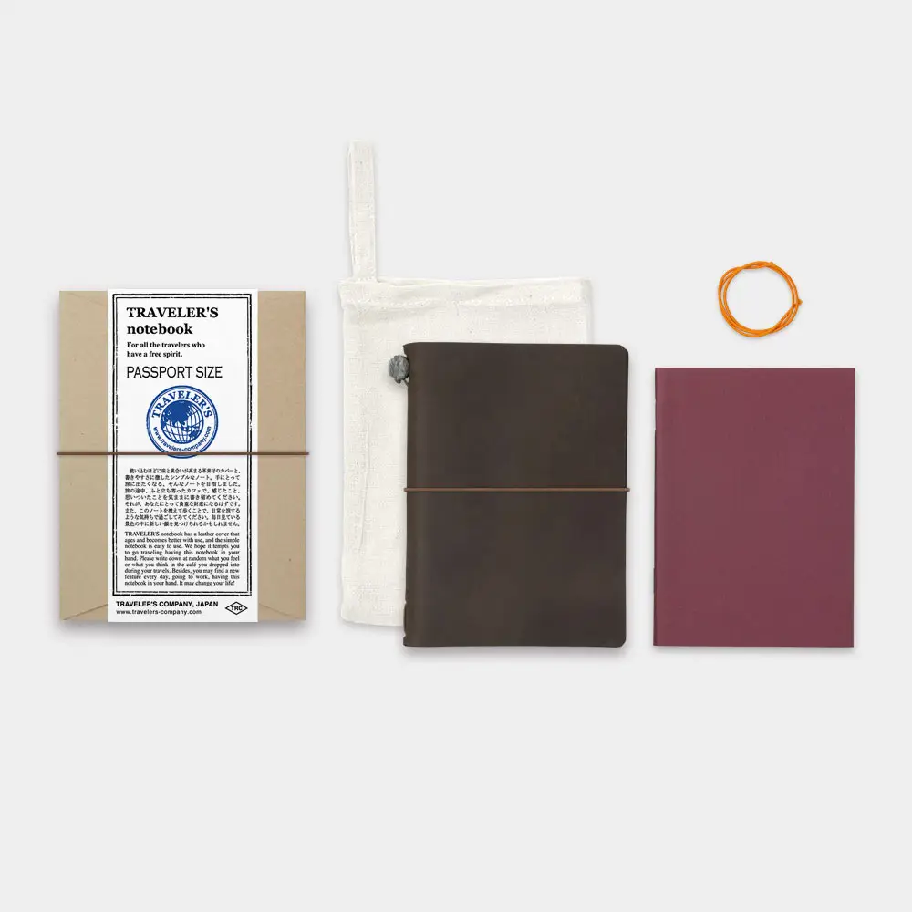 Traveler’S Note Passport Size Brown (15027006) Traveler’S Note Passport Size Brown (15027006)