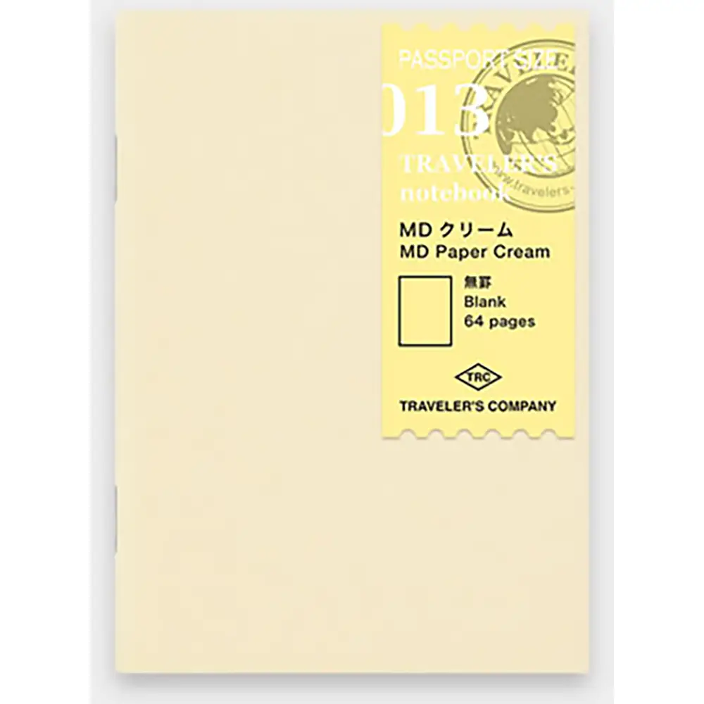 Traveler’S Note Passport Size Refill Md Cream (14404006) Traveler’S Note Passport Size Refill Md Cream (14404006)