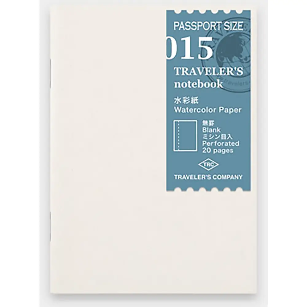 Traveler’S Note Passport Size Refill Watercolor Paper (14406006) Traveler’S Note Passport Size Refill Watercolor Paper (14406006)